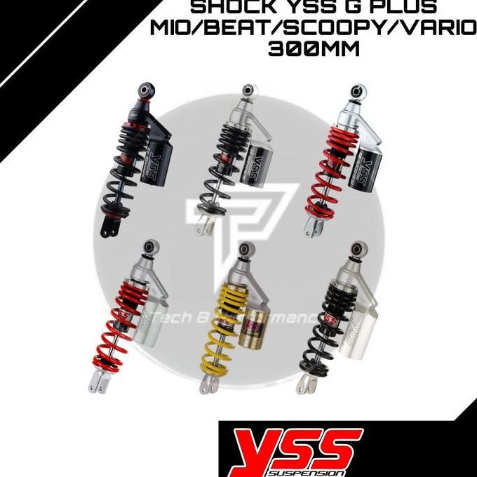 Produk Baru Shock YSS G Plus 300mm Mio Beat Scoopy Vario - Skok Tabung Original