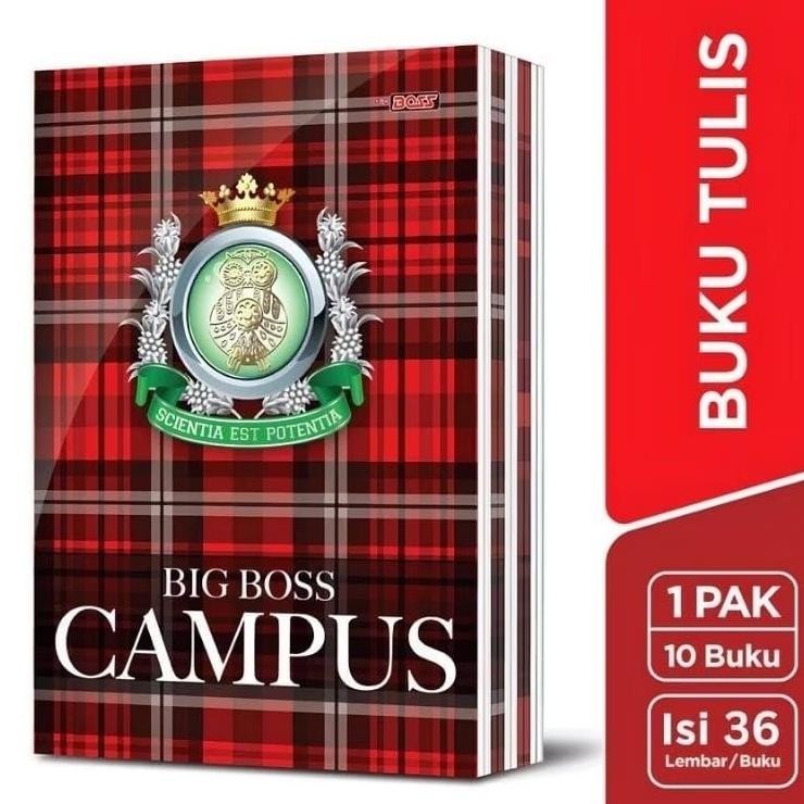 

Buku Tulis Campus Bboss 36 Pak