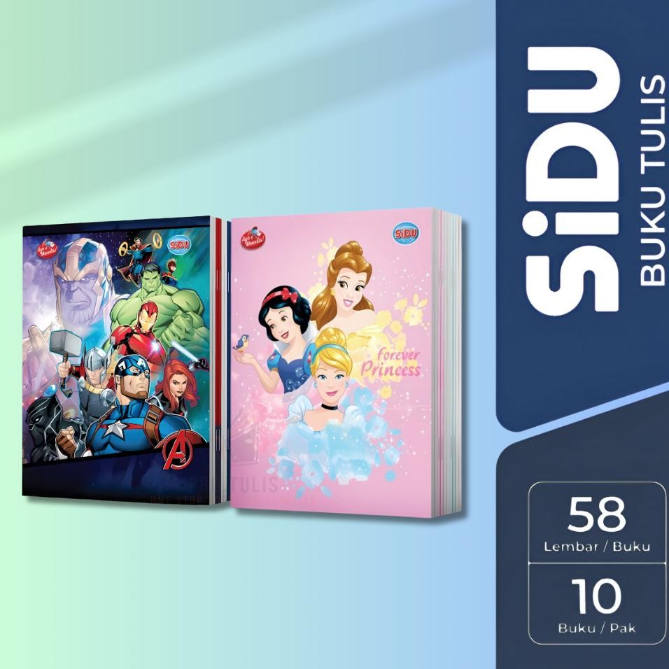 

Ready Cod Buku Tulis Sidu 58 Lembar 10 Pcs
