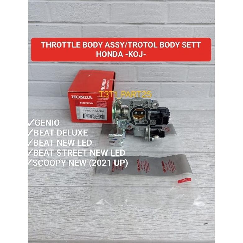 Throttle body Assy KOJ trotol body genio/beat new led/Scoopy new 2021/beat deluxe/beat street led