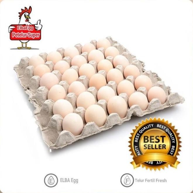 

FERTIL TELUR AYAM ELBA FERTIL / TETAS ASLI BUKAN SILANGAN (**) TERLARIS