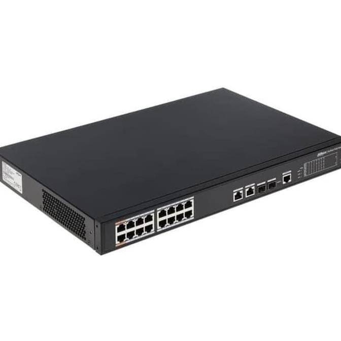 Dahua Pfs4218-16Et-240 Smart Poe Switch 16 Port + 2 Gigabit + Sfp 240W New Stok