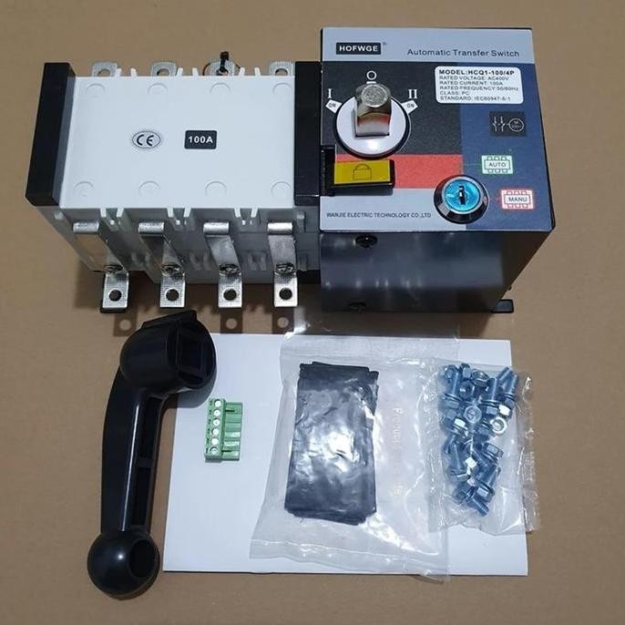 Ats Automatic Transfer Switch 4P 100Ampr