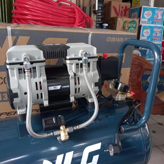 Izumi Max Om Ss1390-24L Kompresor Silent Oilless 1.75 Hp Super Speed