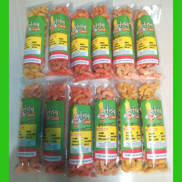 

PAKET MAKARONI BANTET 20 BUNGKUS 30gr TERMURAH AISY SNACK