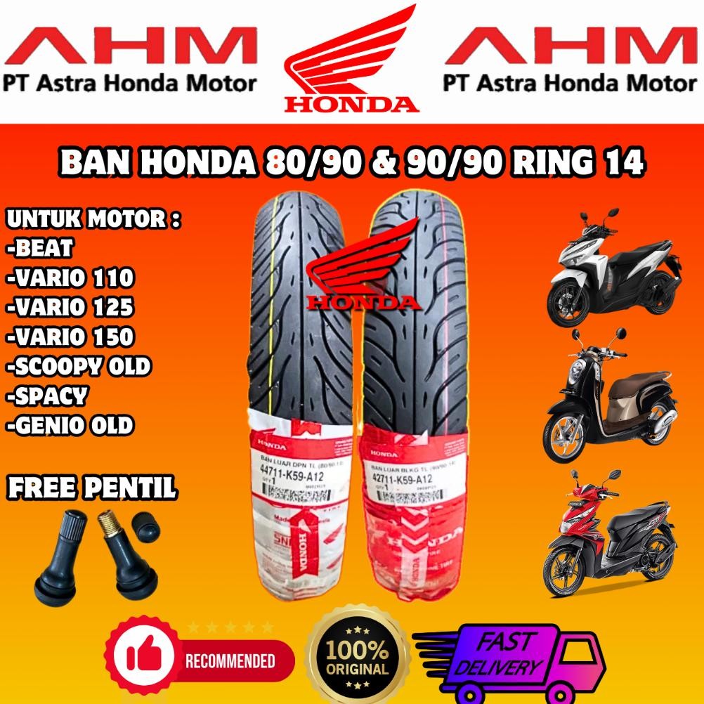 Ban Motor Beat Vario 110 Vario 125 Vario 150 Old Scoopy Lama Spacy Genio AHM / FEDERAL HONDA ( 80/90