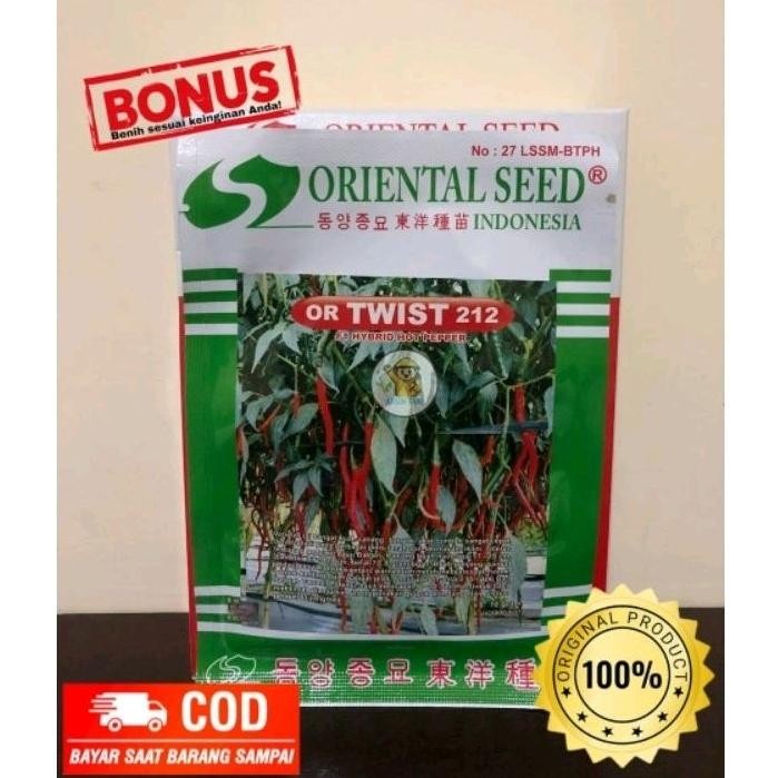 Benih Cabe OR Twist 212 dari Oriental Seed