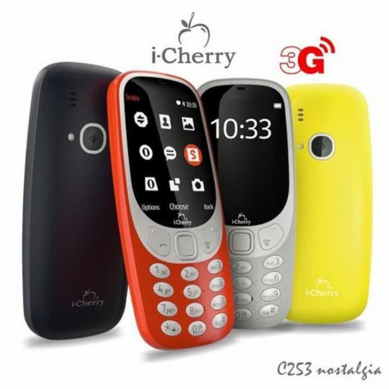 Hp I C253 Jaringan 3G Fb Wa Dual Sim Mp3 Fm Radio Camera Video