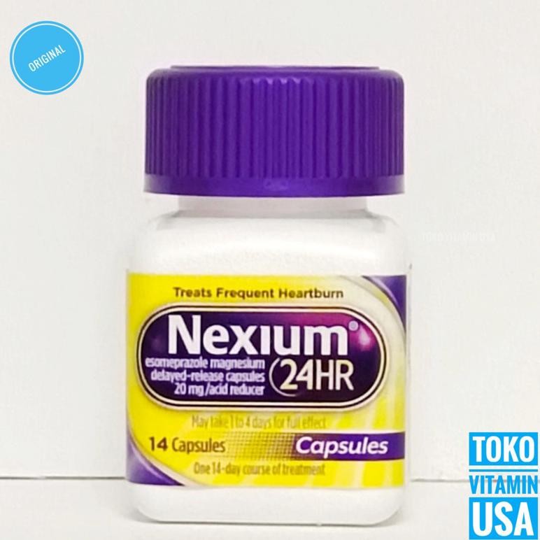 Nexium  Esomeprazole Magnesium Delayed Release 20 Mg 14 Capsules