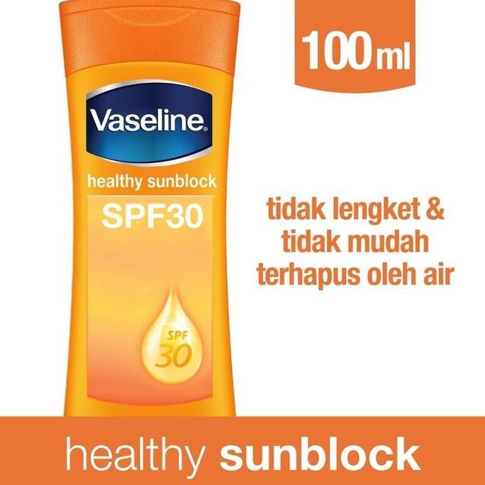 Promo / Terlaris Vaseline Healthy Sunblock SPF 30 100ml Terbaik