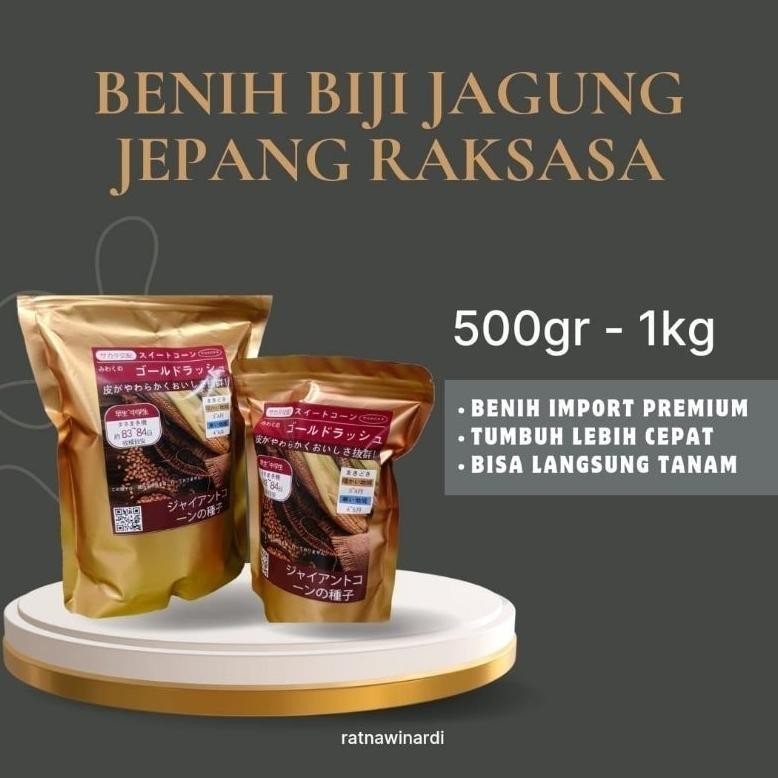 [IMPORT] BENIH JAGUNG RAKSASA HOKAIDO JEPANG 100%