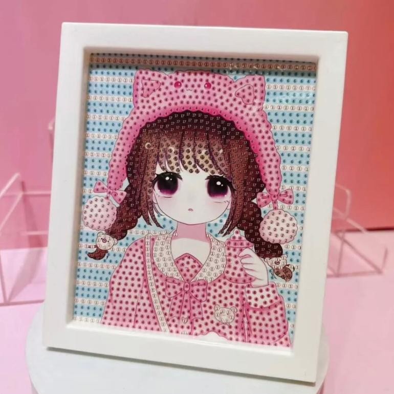 

Gha-68 Diamond Painting Sanrio Lucu Paint By Number Manik Karakter Cewe Cowo Gha-68