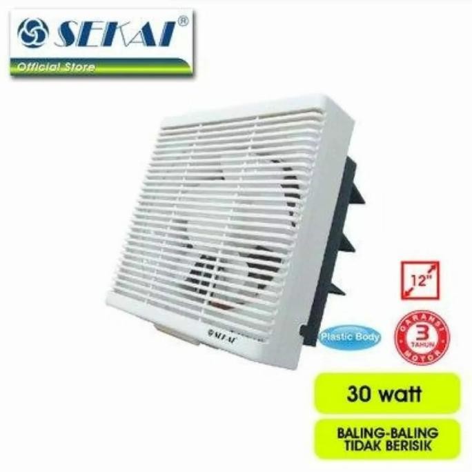 Exhaust Fan Dinding/ Tembok Sekai 12 Inch Wef 1290