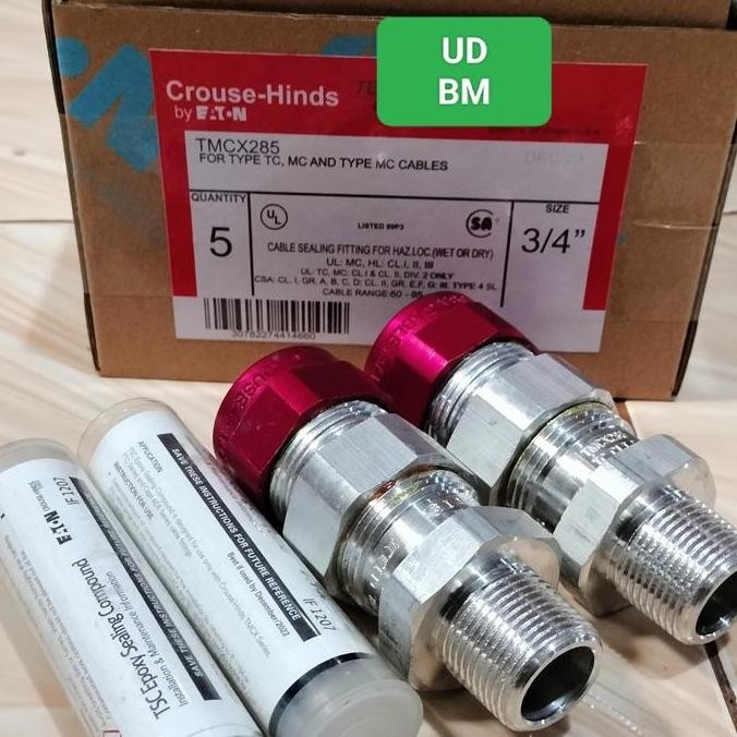 CABLE GLAND CROUSE-HINDS TMCX 285 SIZE 3/4" ORIGINAL DAN TERPERCAYA