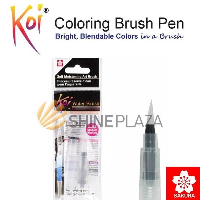 

Promo Sakura Koi Water Brush Medium No.6 - Kuas Air Isi Ulang Waterbrush Original