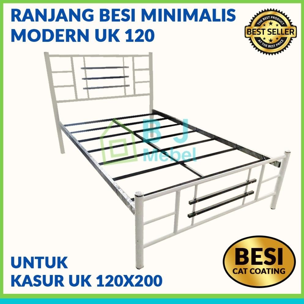 RANJANG BESI MINIMALIS MODERN 120x200