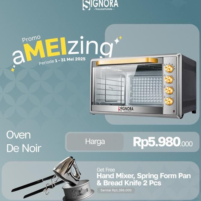 OVEN DE NOIR SIGNORA 150 LITER