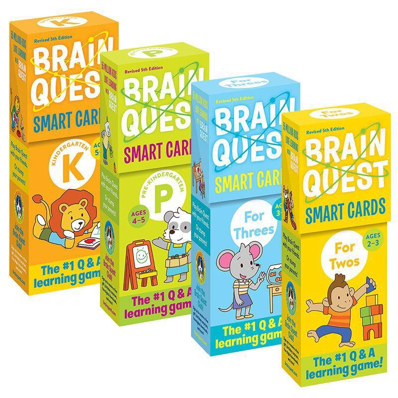 BRAIN QUEST NEW EDITION SMART CARDS- BRAIN QUEST ECER CARD