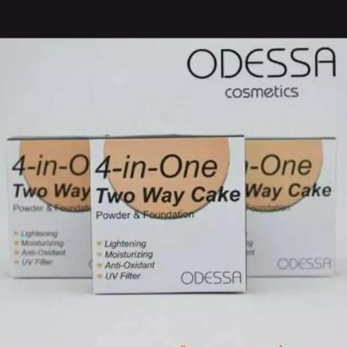 SIAP KIRIM REFILL TWC BEDAK ODESSA TWO WAY CAKE PADAT MURAH