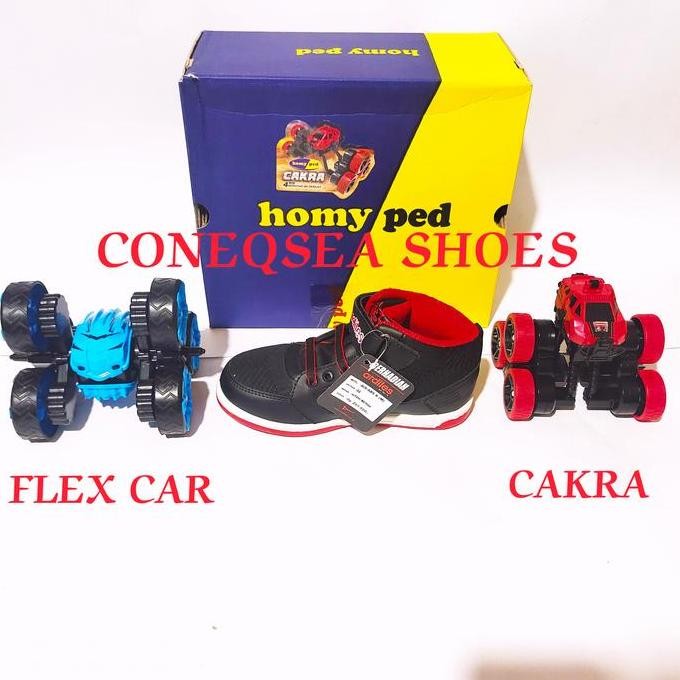 SEPATU SEKOLAH ARDILES BERHADIAH MOBIL REMOT CAKRA/FLEX CAR