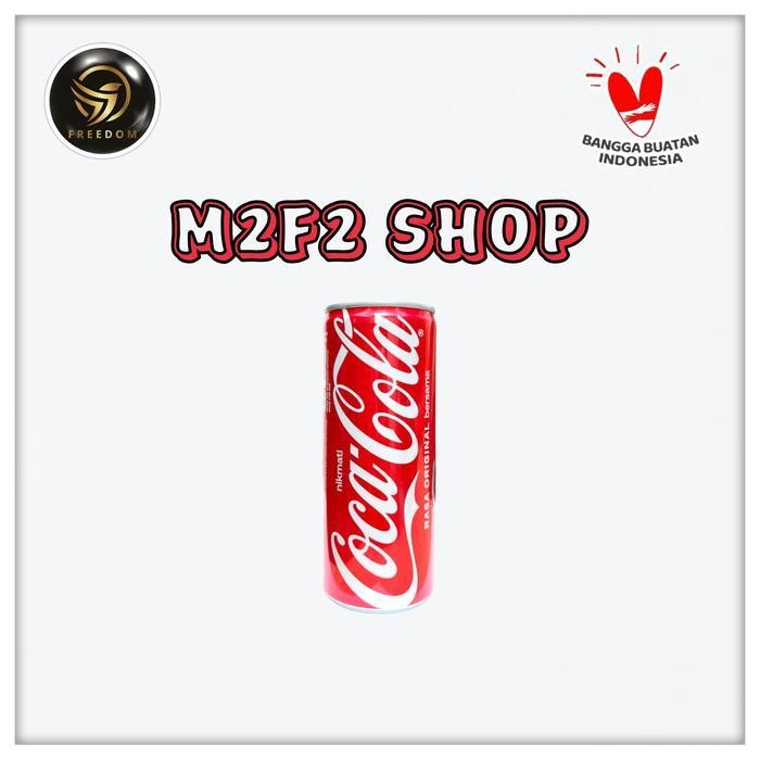 

Coca Cola Minuman Bersoda Kaleng | Can - 250 Ml (Harga 6 Pcs)