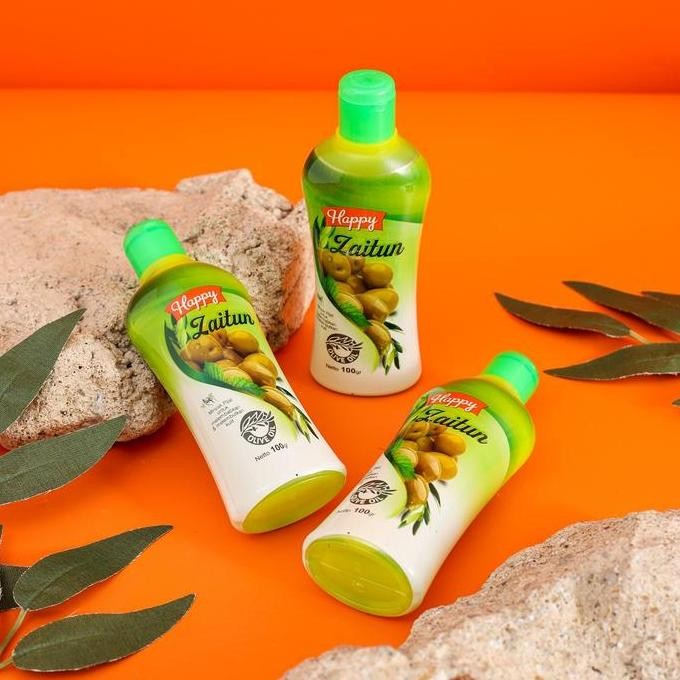 

Terlaris (Paket Usaha) Happy Minyak Zaitun 100 Ml - 1 Dus Ready Stok