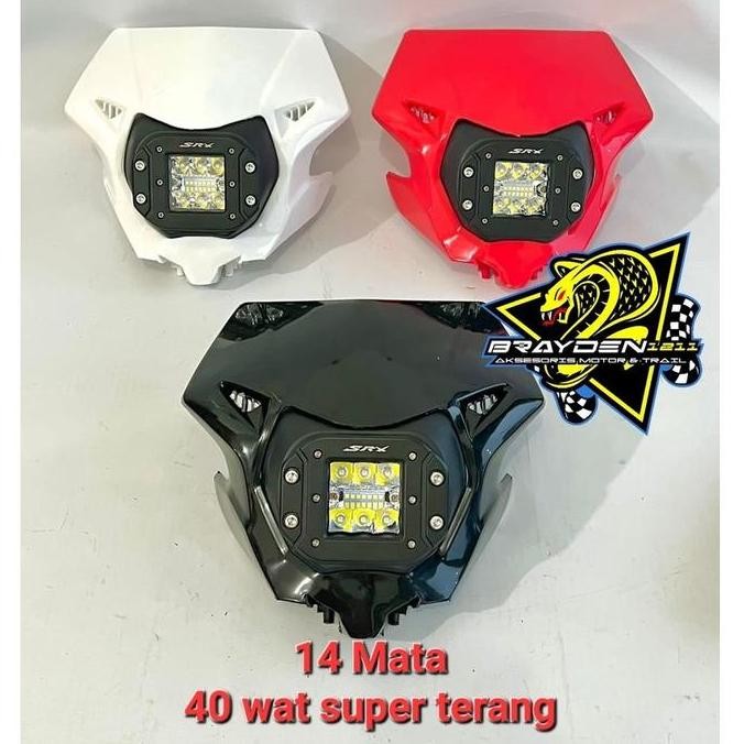 New Item, Lampu Led Crf 150 / Batok Lampu Crf150 / Kedok Lampu Crf 150