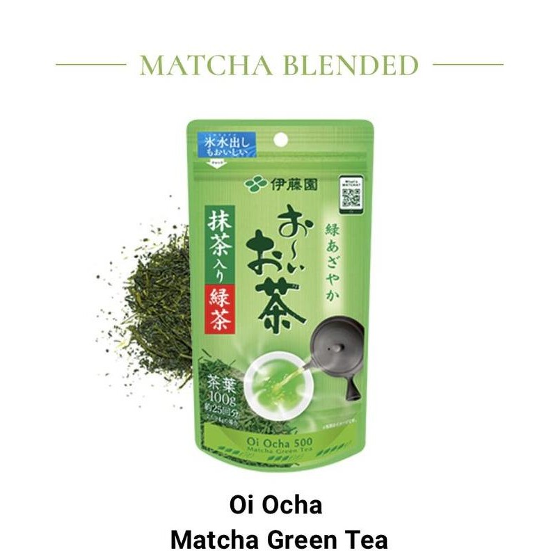 

New Arrival, Itoen Blended Oi Matcha Green Tea