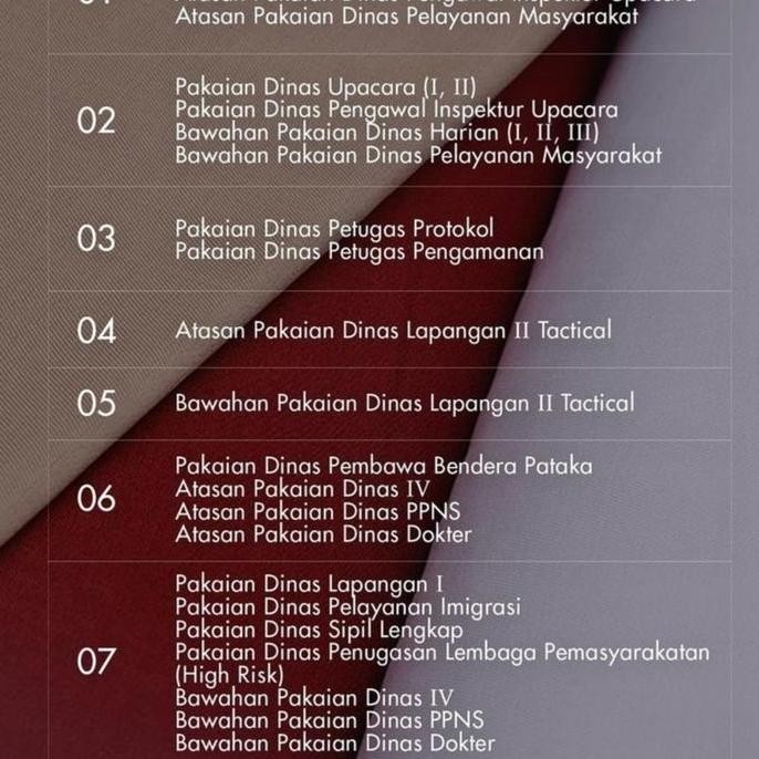 ALLWORK EDITION : SERAGAM KEMEJA PD PAKAIAN DINAS BATIK KEMENKUMHAM UN