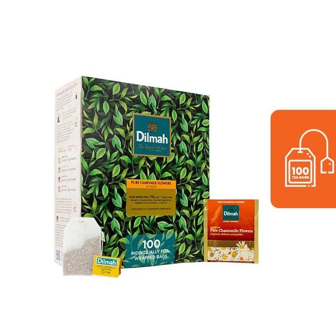 

Hot Sale!, Dilmah Pure Camomile Flower Tea 100S - Teh Celup Infusion