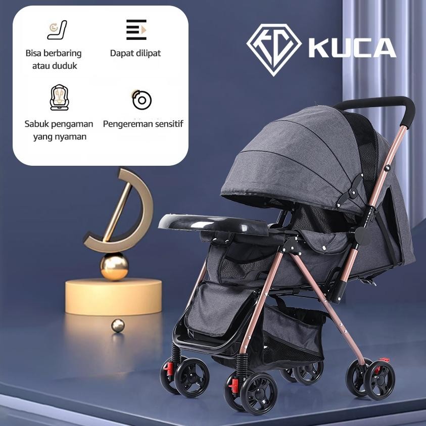 Kereta Bayi Kereta Dorong Bayi New Born-3 Tahun Stroller Bayi Anak Lipat Traveling Lightweight Folda