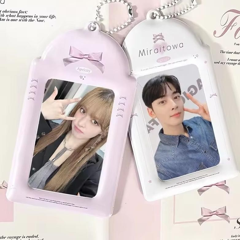 

READY STOCKTempat Kartu Y2K 3 Inch - Photocard Kpop / Anime Card Holder + Gantungan Unik