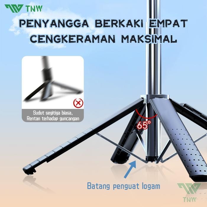 LTS TNW P04 Tongsis Bluetooth Tongsis Tripod Selfie Stick Tripod Tongsis Tripod Remote Tongsis 4 in 