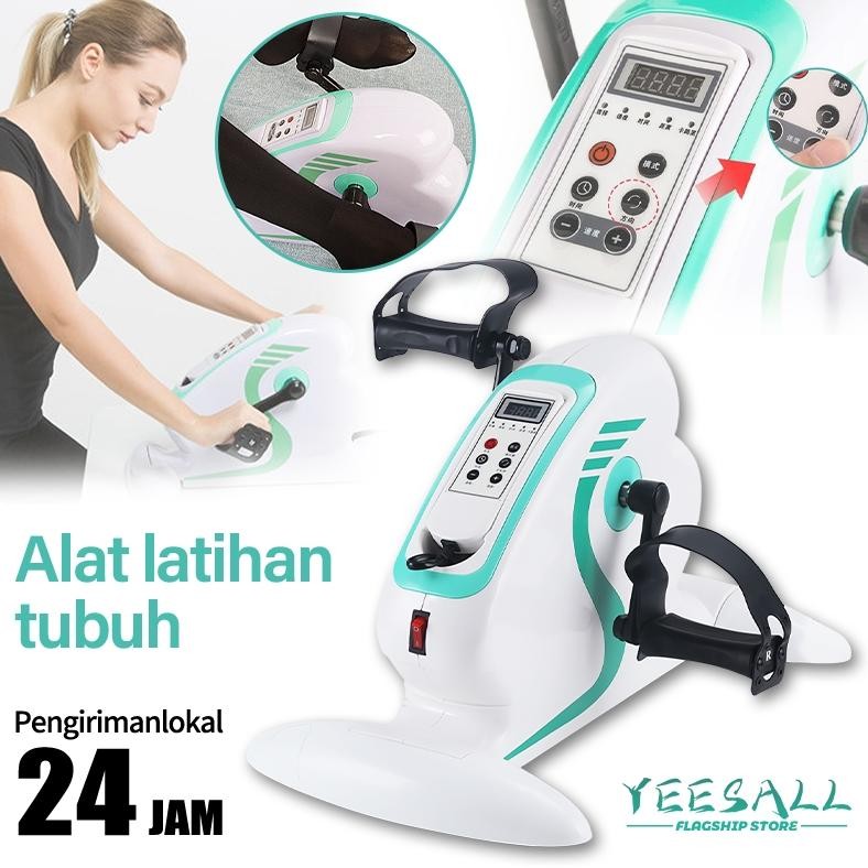NEW Alat Latihan Listrik/Sepeda Statis Terapi Kaki Dan Tangan / Sepeda terapi Alat Terapi Stroke Man