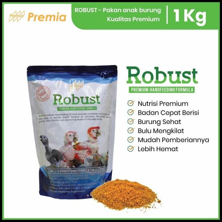 Bubur Loloh Baby Burung Parrot Robust 1 Kg Bubur Baby AFGREY MACAW