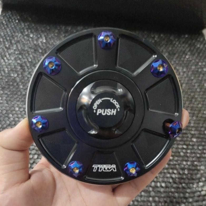 TUTUP TANGKI NINJA R SS RR CAP TYGA SET BAUT PROBOLT