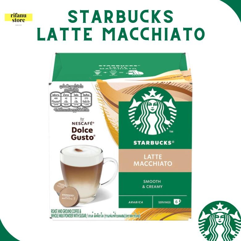 

Nescafe Dolce Gusto Starbucks Latte Macchiato Capsule Original NDG