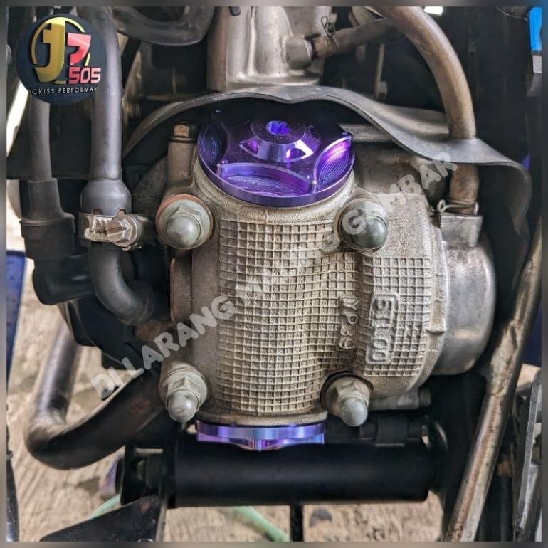 Coin Tutup Klep Mio Nouvo Vega Jupiter Titanium Gr5