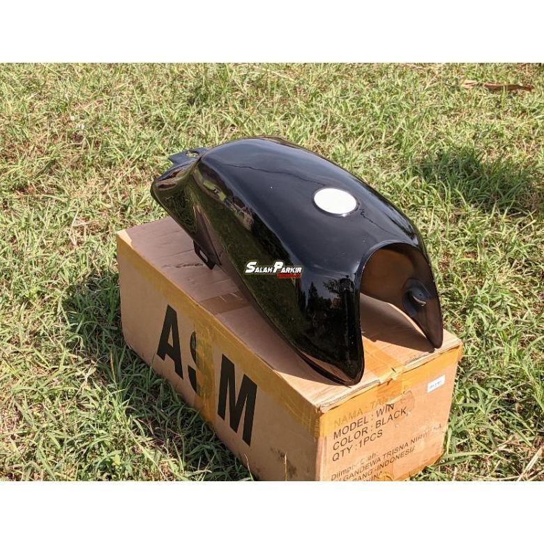 Tangki motor Honda Win tengki win100 aksesoris motor honda win tengki win hitam