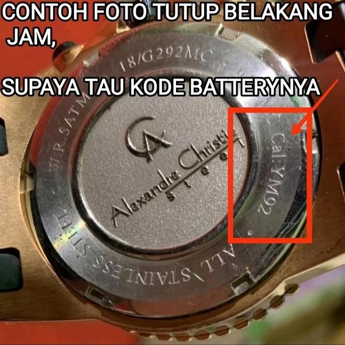 new  battrai jam tangan alexandre christie battrai jam tangan original renata baterai jam tangan ori