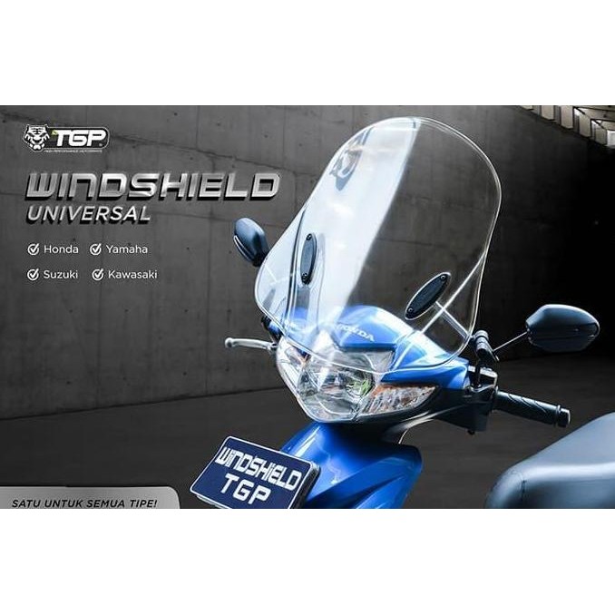 Windshield Visor Universal Untuk Semua Motor Matic Dan Bebek TGP murah