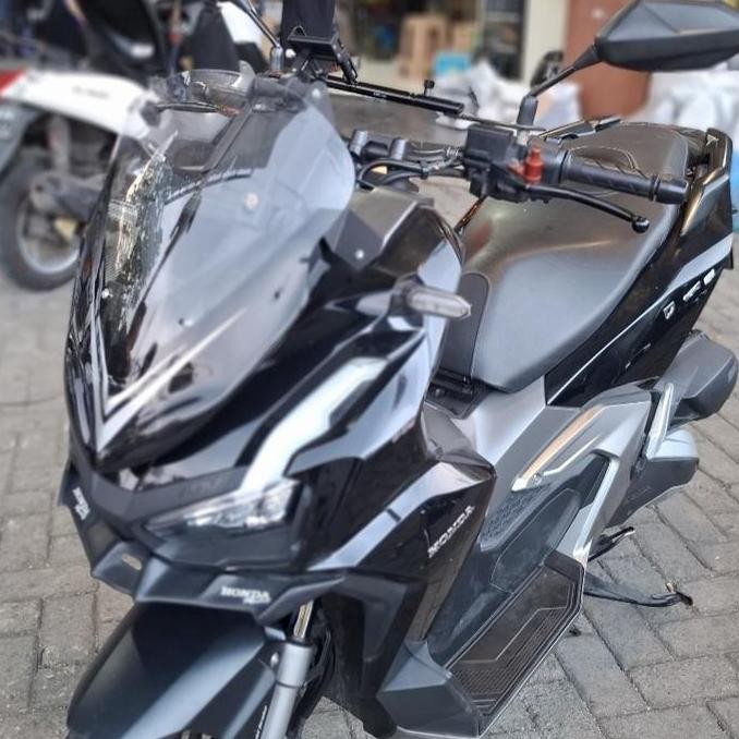 Visor Windshield ADV 160 ADV 150 Black Series Pendek Sporty model Thailand murah