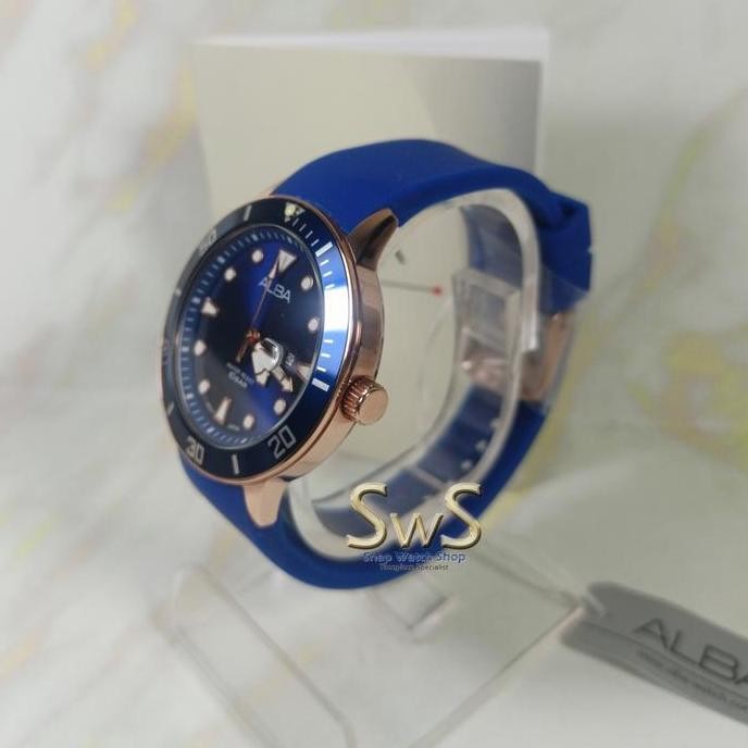 new  Alba AH7T82X1 Rubber Strap AHT82X Jam Tangan Wanita