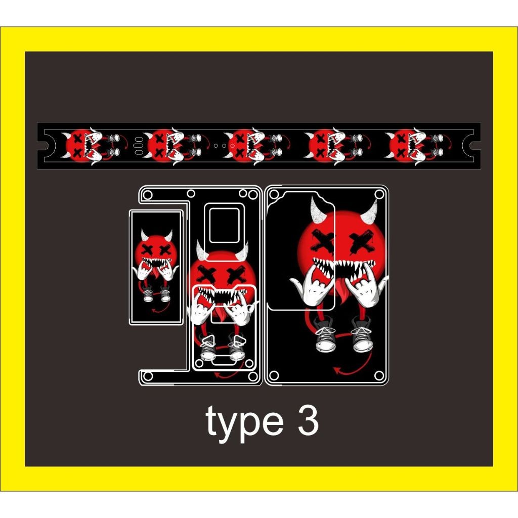 

Promo2pcs - Stiker Paket Inerstiker Batre Centa B80 Type 3 Garskin Stiker/not Case Premium Quality CustomCOD