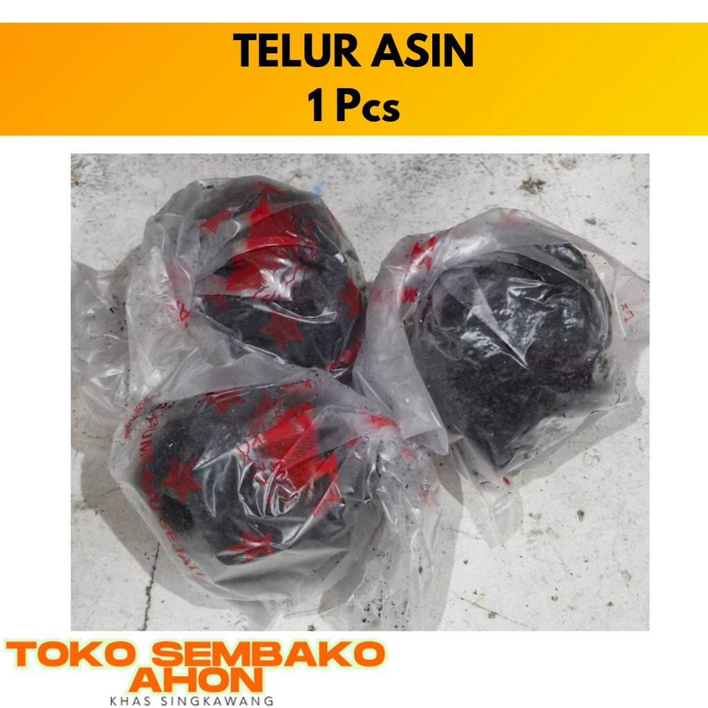 

TELUR ASIN (SATUAN) / Ham Cun / Ham Chun / telur asin pontianak / ham chun / telur asin kering / telur asin tionghoa