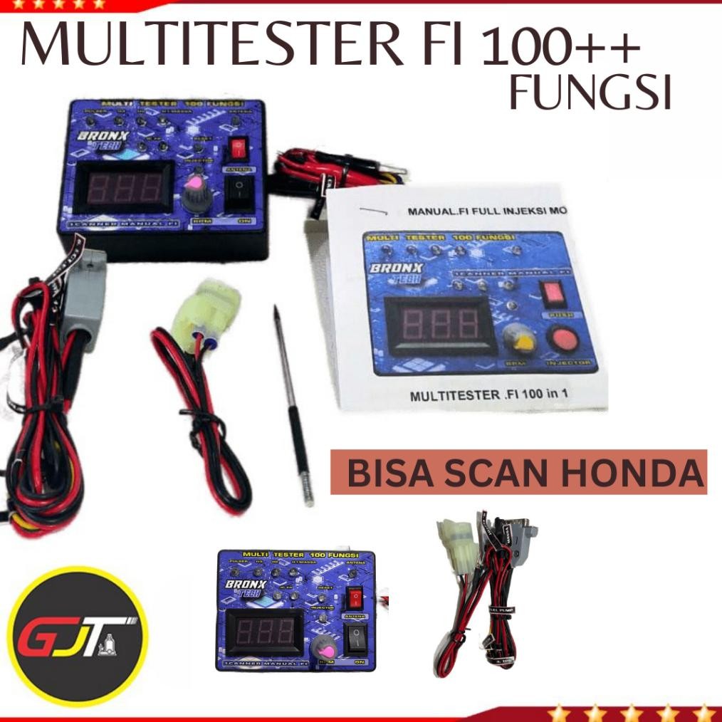 Multitester INJEKSI 100 FUNGSI | Tester injector | Scanner Manual FI