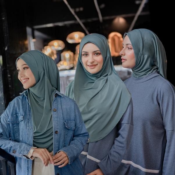 Special - Deyn scarf - Aluna Instant Scarf - Hijab Instan Jersey ,,