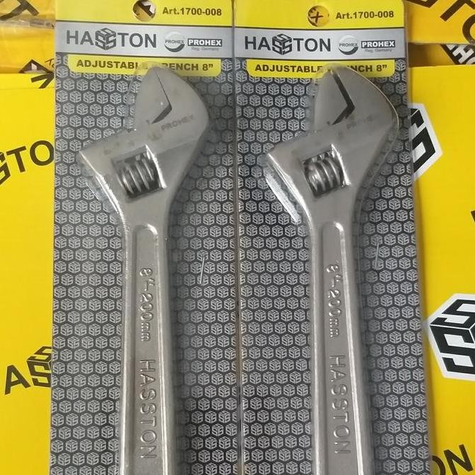 Kunci Inggris Hasston Prohex "8" Surabaya