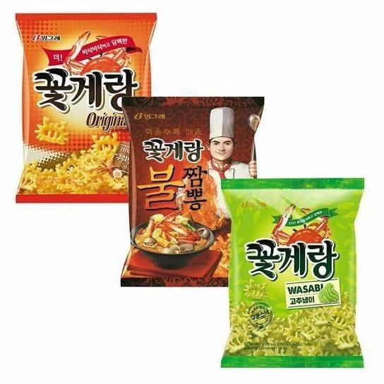 

BINGGRAE C CHIPS ORIGINAL / JJAMPPONG / WASABI - SNACK KOREA