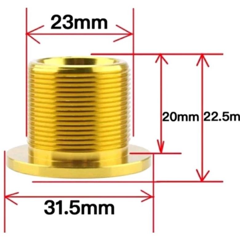 Viral Baut M23 Fork Handlepost Sepeda Lipat Seli Bolt Pengunci Kunci Lock Litepro Dahon Fohn Gust Ba